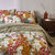 Linge de lit Capucine imprim&eacute; - coton 57 fils/cm&sup2; (gr&egrave;ge)