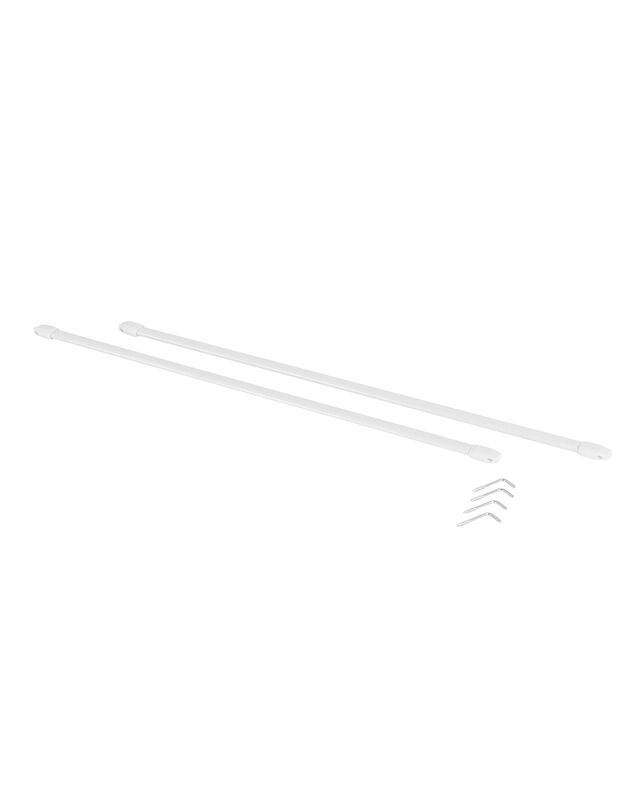 Petites tringles de vitrage - lot de 2 (unique)