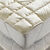 Surmatelas laine anti-acariens Proneem® (blanc cassé)