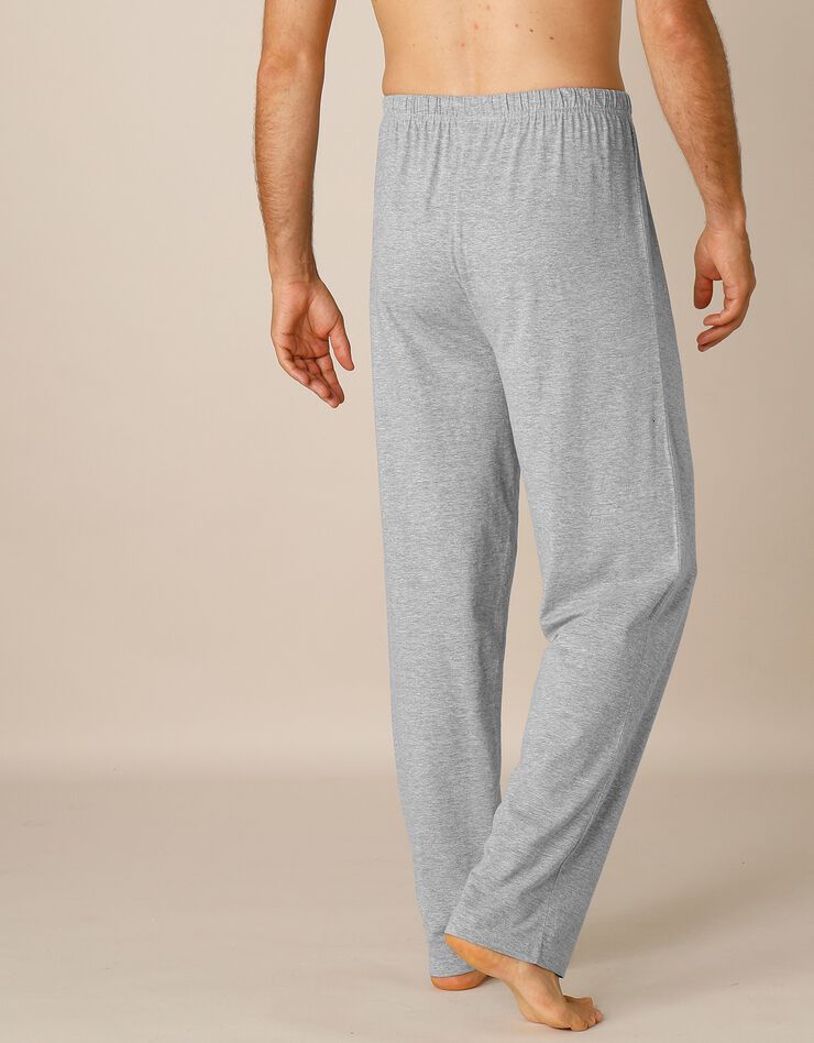 Pantalon pyjama gris chiné (gris chiné) Pantalon pyjama gris chiné (gris chiné)