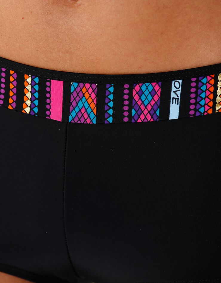 Bas de maillot de bain Olmetto forme boxer - ventre plat (noir) Bas de maillot de bain Olmetto forme boxer - ventre plat (noir)