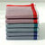 Mouchoirs à carreaux lot de 6 ou lot de 12 (bleu + rouge + vert)
