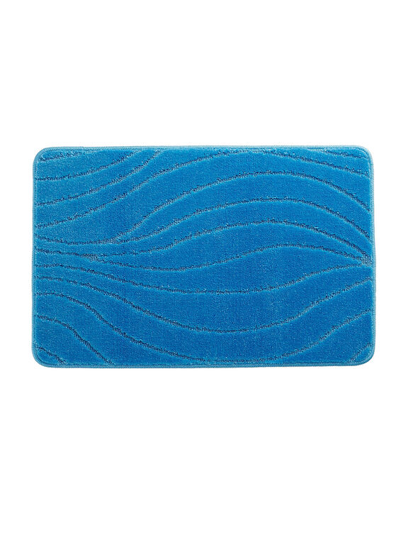 Tapis de bain rivière (bleu)