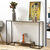 Console STOCKIES style industriel - 2 niveaux (naturel)