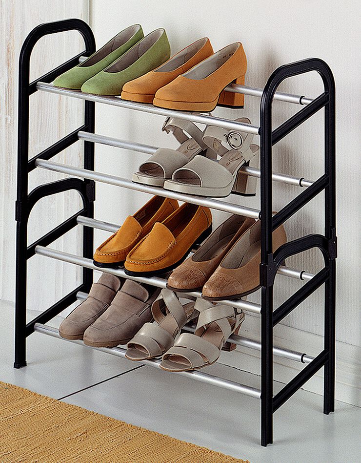 Range-chaussures extensible (gris)
