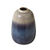 Vase en c&eacute;ramique finition &eacute;mail (bleu)