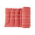 Long coussin de canap&eacute; broderie fantaisie (terracotta)