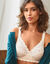 Soutien-gorge dentelle avec armatures - minimiseur (ivoire)