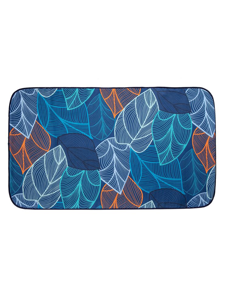 Nappe de repassage motif feuillage coloré (bleu / rouge) Nappe de repassage motif feuillage coloré (bleu / rouge)