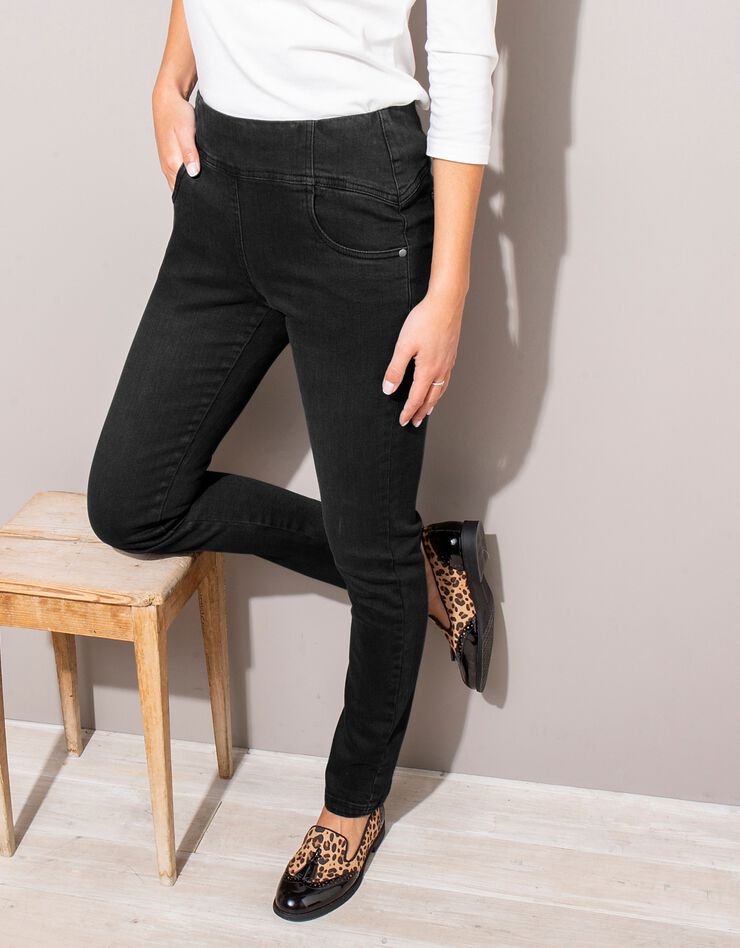 Jegging ventre plat ultra confort (noir) Jegging ventre plat ultra confort (noir)