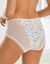 Culotte forme maxi imprimé fleuri Coria - lot de 2 (ivoire)