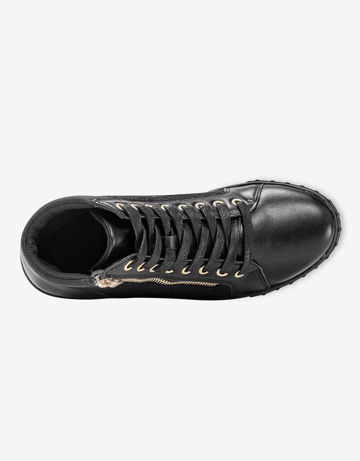Baskets effet python - noir (noir) Baskets effet python - noir (noir)