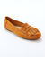 Mocassins souples textile microfibre (beige foncé)