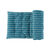 Long coussin de canap&eacute; broderie fantaisie (bleu)