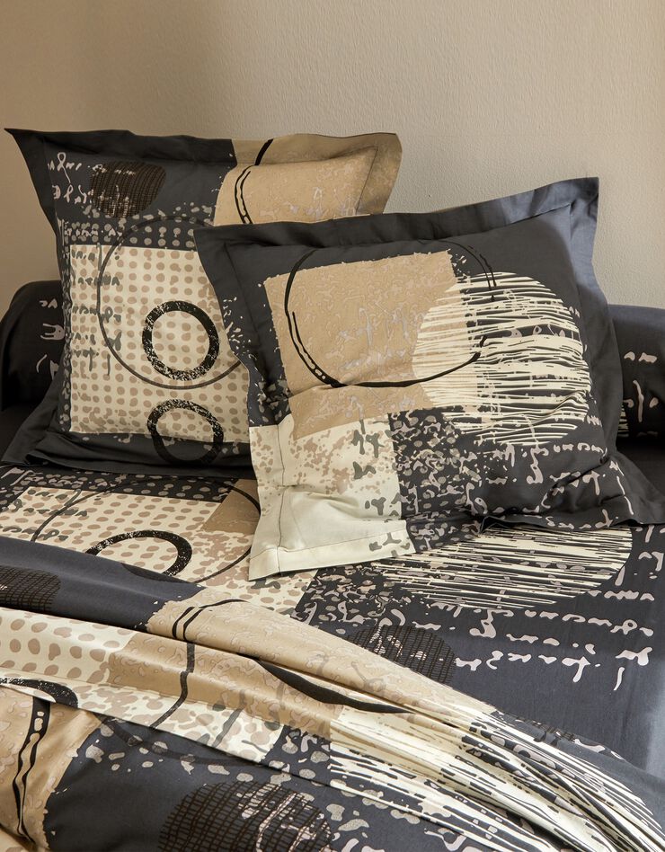 Linge de lit Diane - coton (carbone)