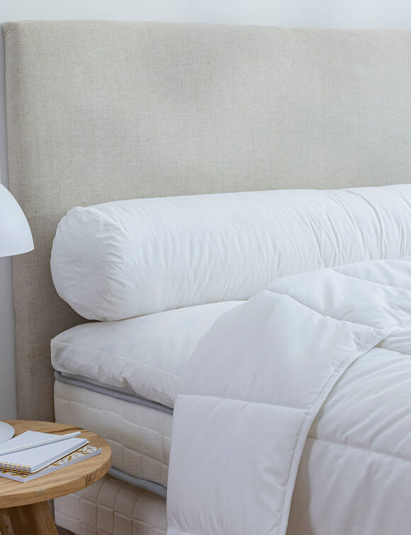 Traversin anti-acariens Proneem&reg; ferme grande long&eacute;vit&eacute; (blanc)