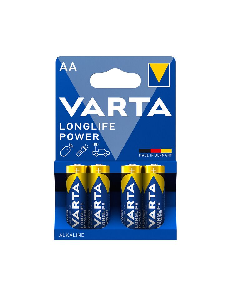 Pile alcaline VARTA - lot de 4 (piles alcalines)