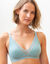 Soutien-gorge forme triangle bonnets moul&eacute;s Paia- sans armatures (bleu glacier)