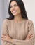 Pull col rond  (noisette)