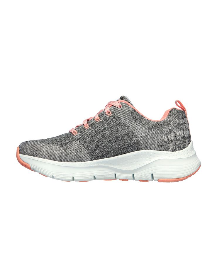 Baskets Arch Fit - Comfy Wave en mesh respirant (gris)
