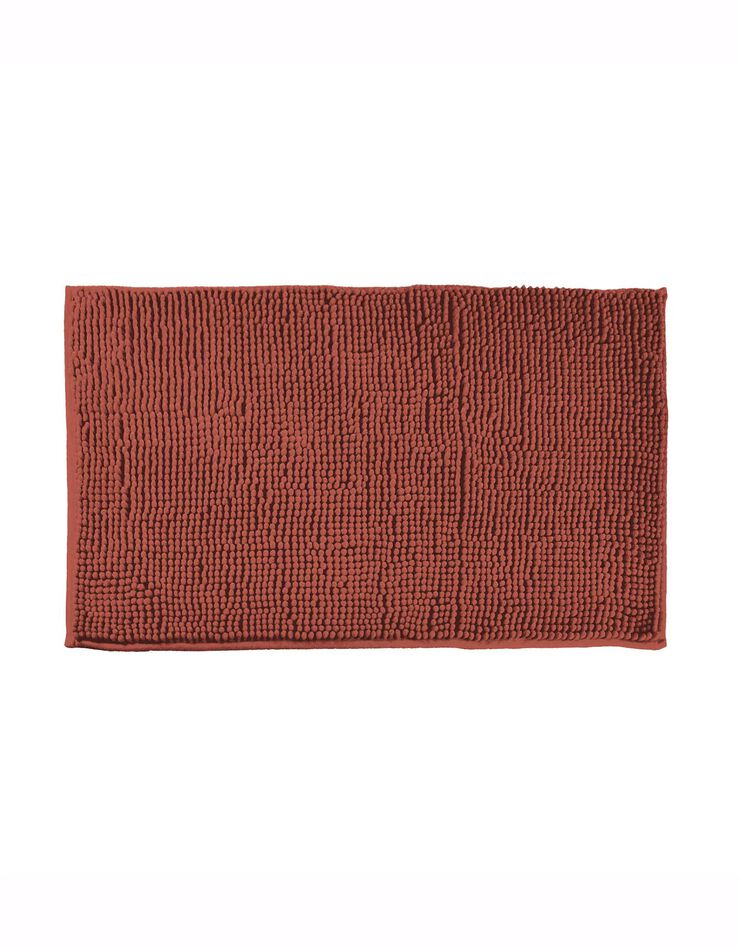 Tapis de bain Chenille (terracotta)