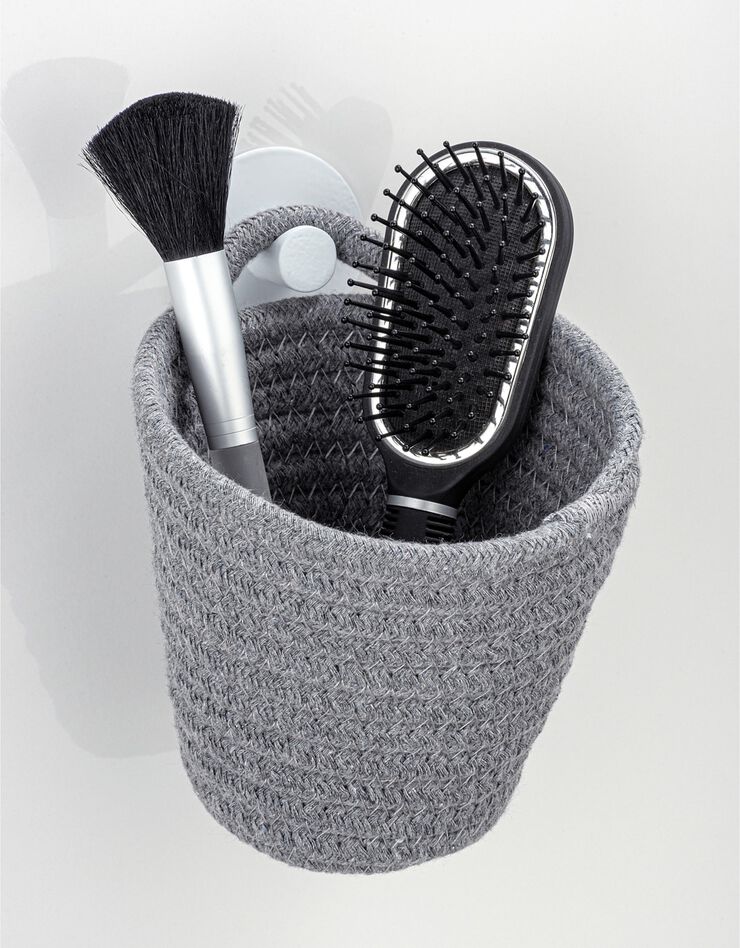 Petit panier de rangement salle de bain (gris) Petit panier de rangement salle de bain (gris)