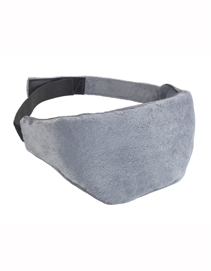Masque pour les yeux 3 en 1 (gris)