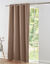 Rideau occultant bachette uni (taupe)