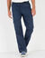 Pantalon 3/4 élastiqué + ceinture assortie (bleu marine)