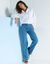 Chemise oversize unie, popeline (blanc)