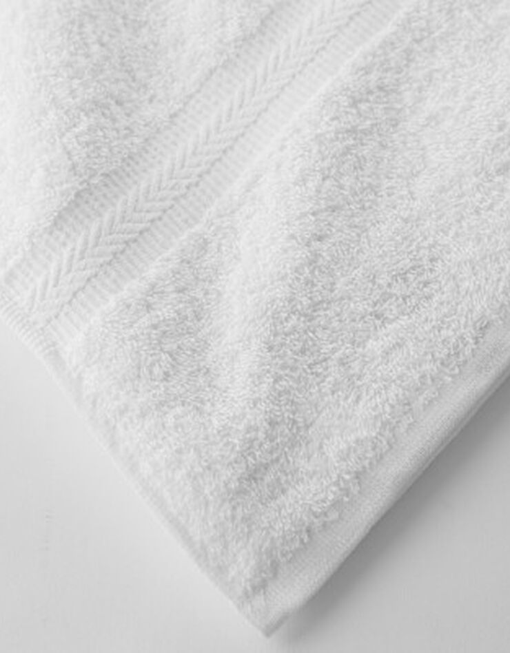 Eponge unie 420 g/m2 confort moelleux (blanc) Eponge unie 420 g/m2 confort moelleux (blanc)