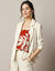 Veste blazer, lin mélangé (naturel)