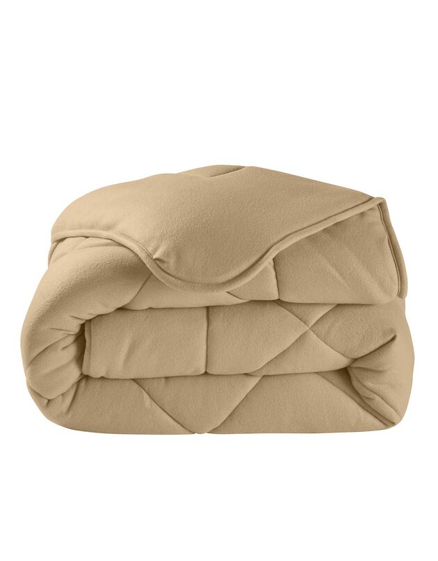 Couette polaire 350g/m2 (noisette)