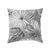 Housse de coussin imprimé tropical - lot de 2 (gris)