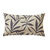 Housse de coussin imprimé feuillage (sable)