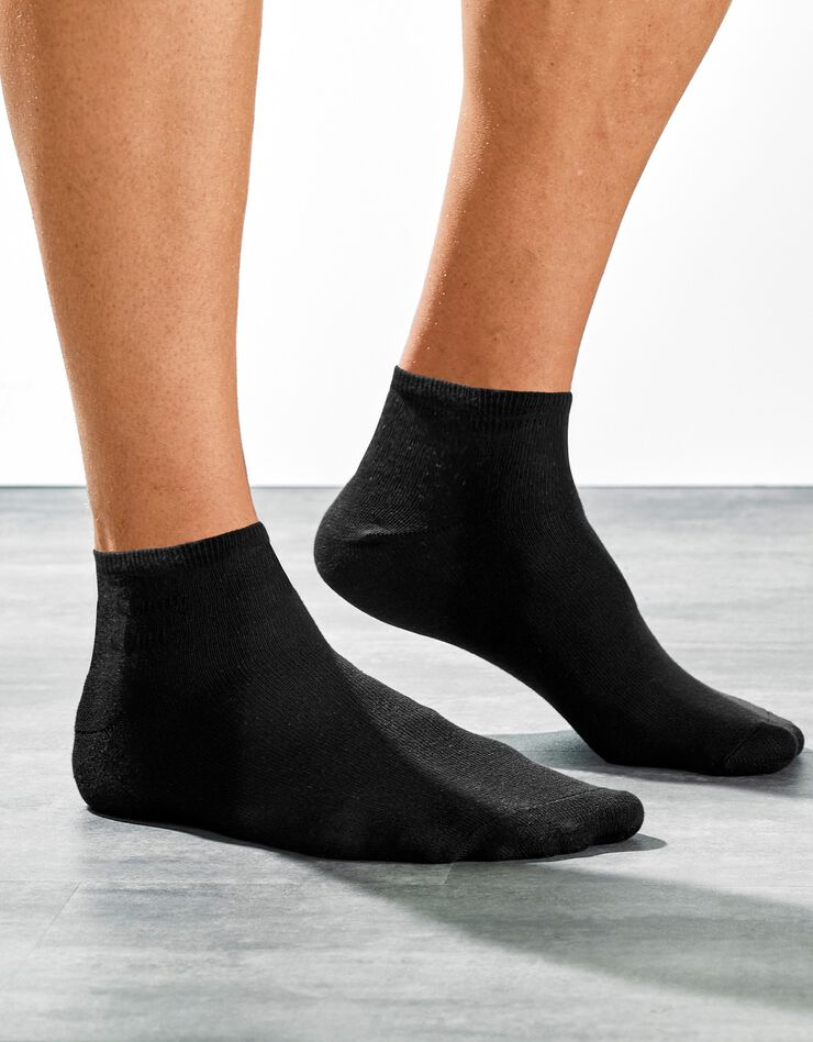 Chaussettes Quarter sport - lot de 5 paires (noir) Chaussettes Quarter sport - lot de 5 paires (noir)
