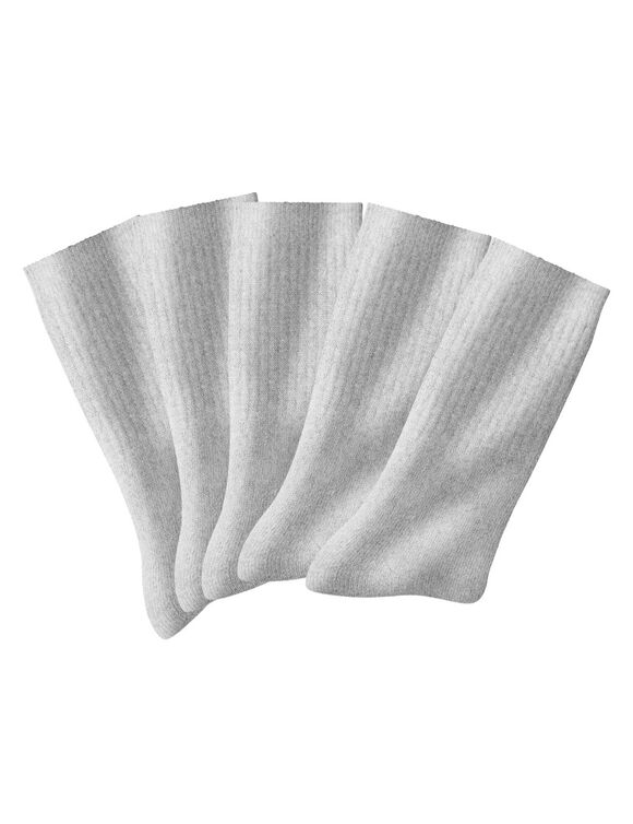 Mi-chaussettes unies sport - lot de 10 paires (gris chin&eacute;)