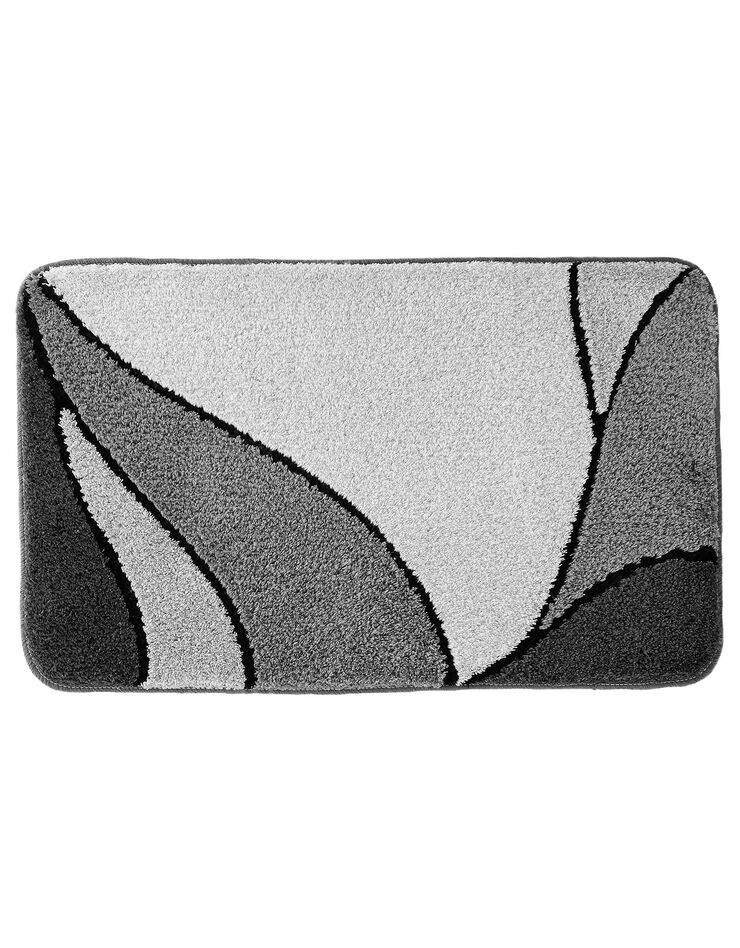 Tapis de bain motif végétal (gris) Tapis de bain motif végétal (gris)