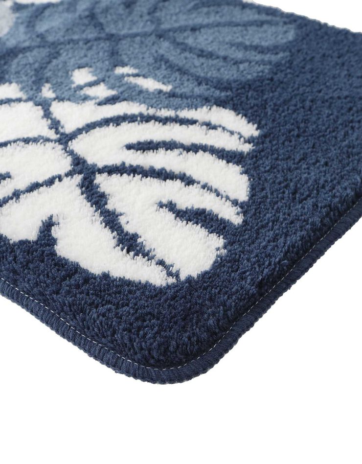 Tapis de bain motif jungle (bleu) Tapis de bain motif jungle (bleu)