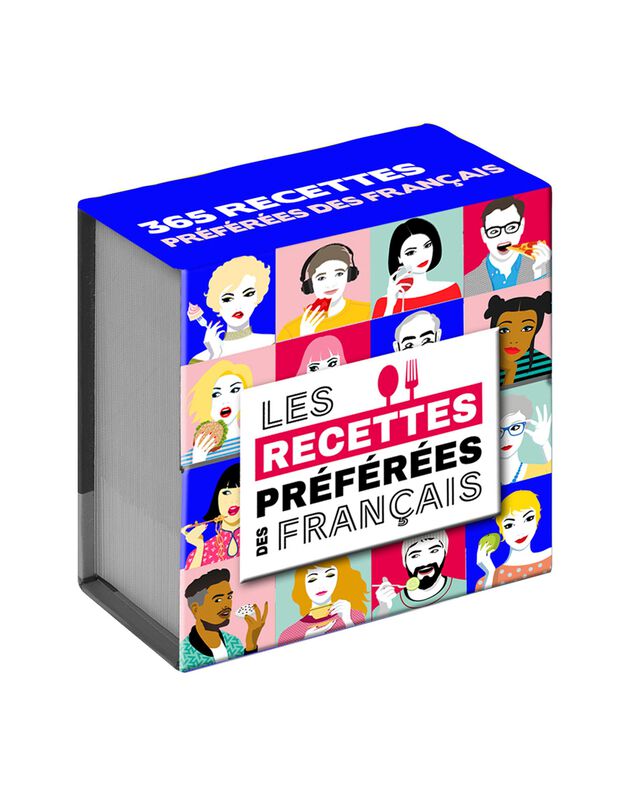 Calendrier 365 jours - Recettes préférées des Français (unique)