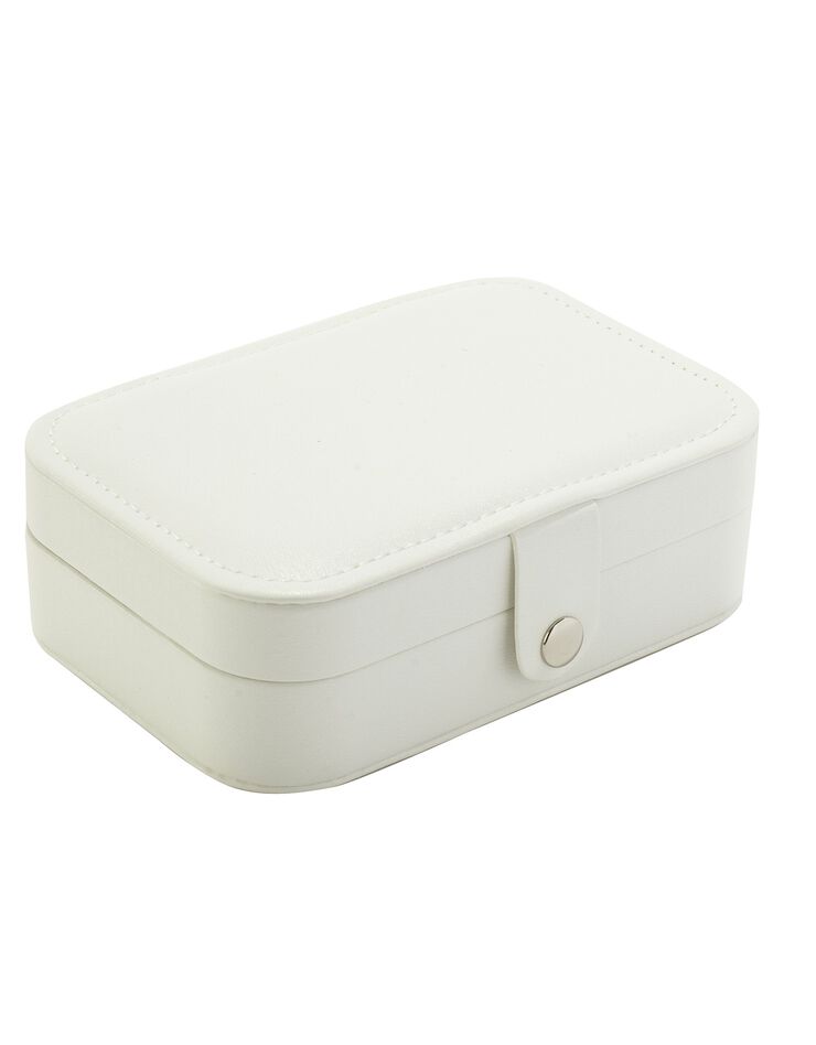 Mallette range-bijoux (blanc) Mallette range-bijoux (blanc)