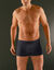 Boxer uni ceinture élastiquée recouverte - lot de 5 (mica)