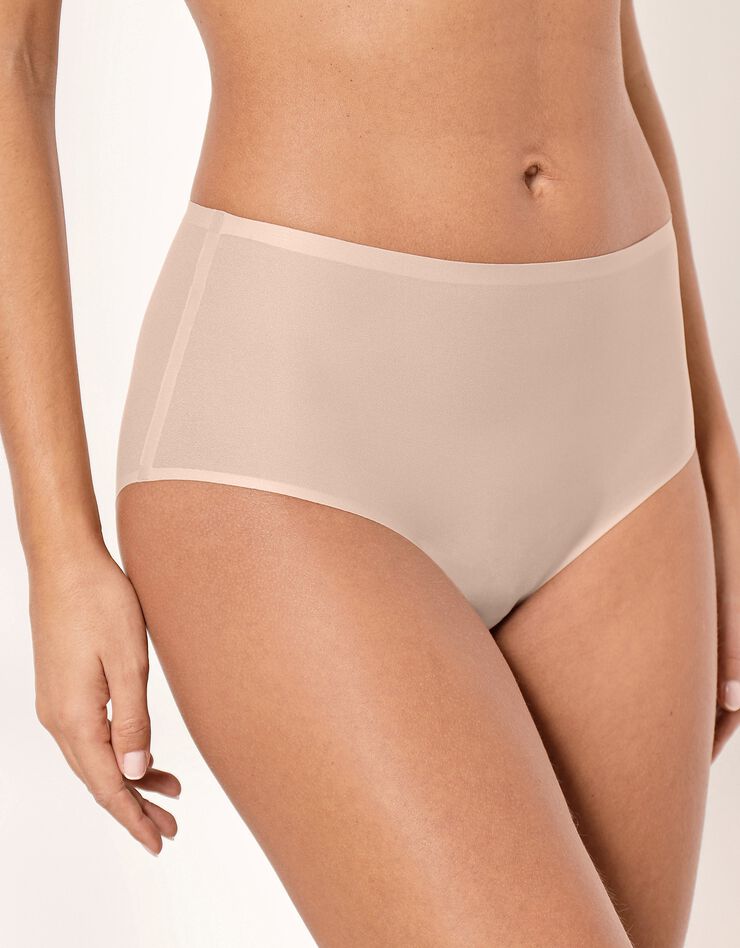 Culotte haute Soft Stretch  - taille unique (peau)