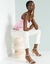 Débardeur fines bretelles uni, coton bio** (rose pâle)