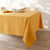 Nappe unie entretien facile (moutarde)