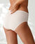 Culotte maxi dentelle - lot de 3 (noir + nude + blanc)
