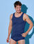 Débardeur sous-vêtement homme - lot de 3 (marine)
