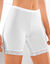 Culotte panty coton et dentelle - lot de 2 (blanc)