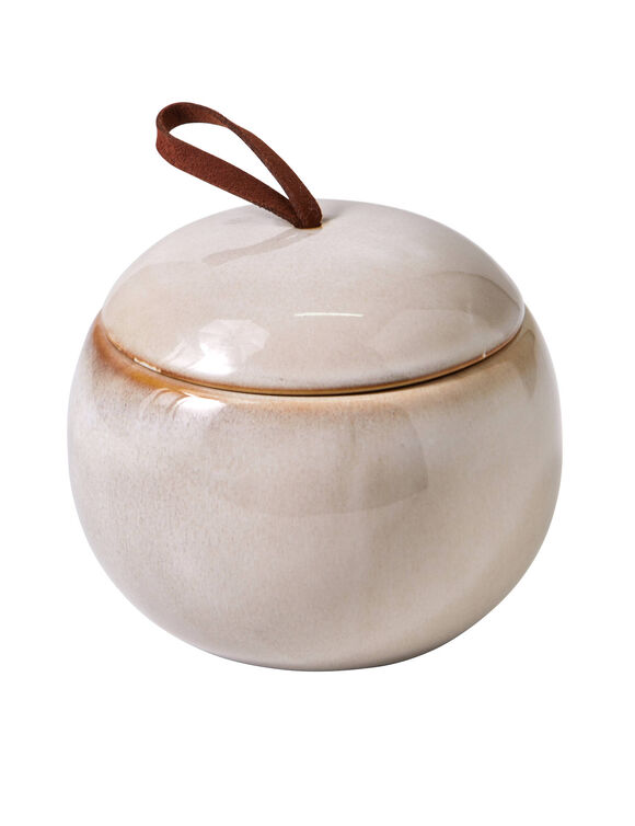 Pot en céramique (beige)