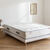 Matelas ressorts Conforlux® luxe équilibré H25 cm (écru)